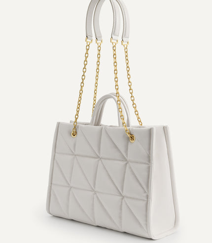 Boxy Crinkled Tote