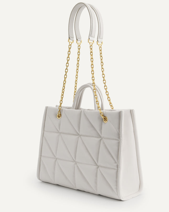 Boxy Crinkled Tote