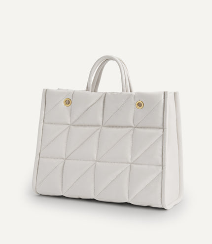 Boxy Crinkled Tote