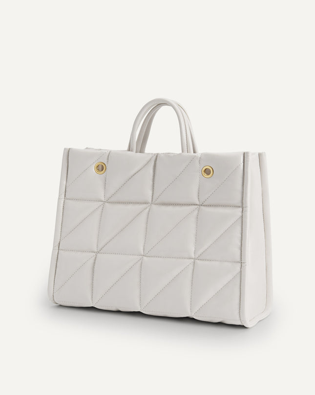 Boxy Crinkled Tote