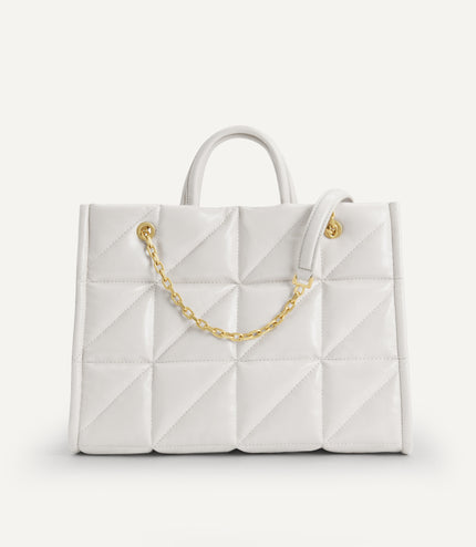 Boxy Crinkled Tote
