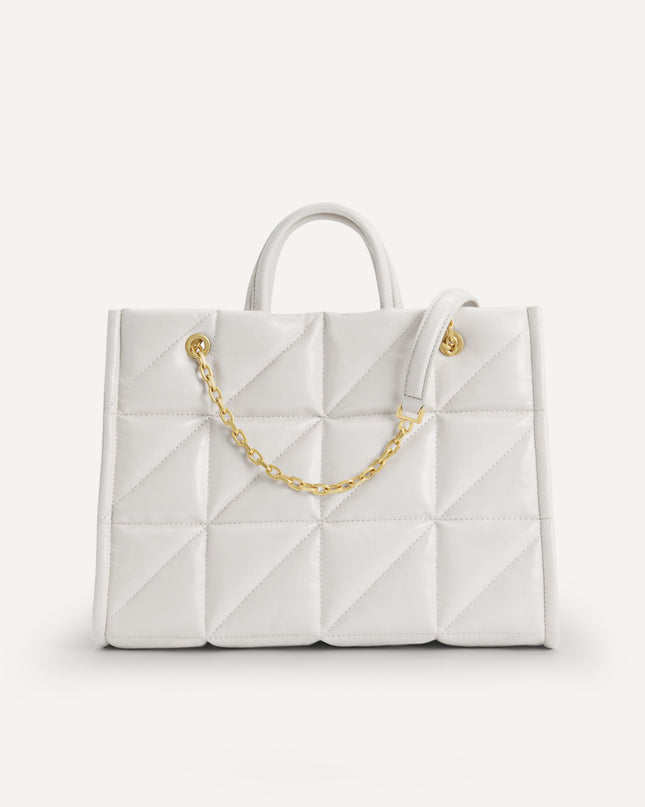 Boxy Crinkled Tote
