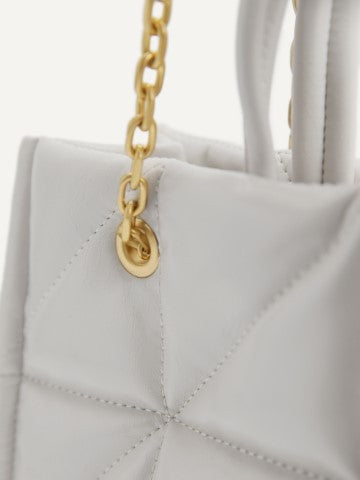 Boxy Crinkled Tote
