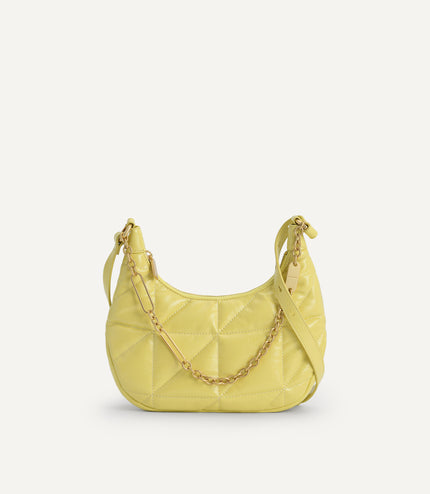 Crinkled Chain Shoulder Bag