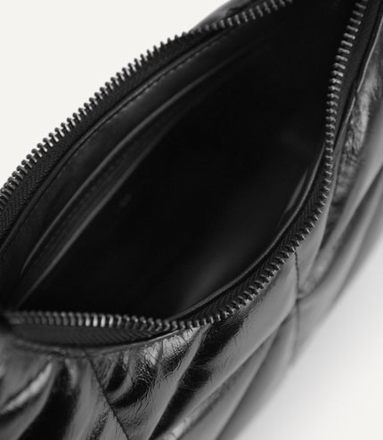 Crinkled Chain Shoulder Bag