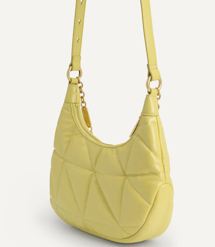 Crinkled Chain Shoulder Bag