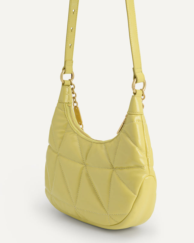 Crinkled Chain Shoulder Bag