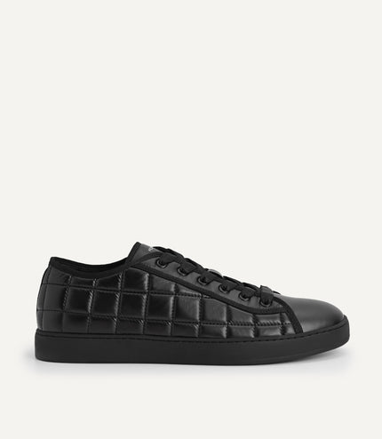 Quilted Court Sneakers