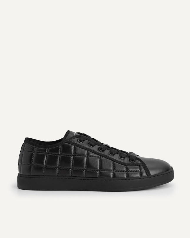 Quilted Court Sneakers