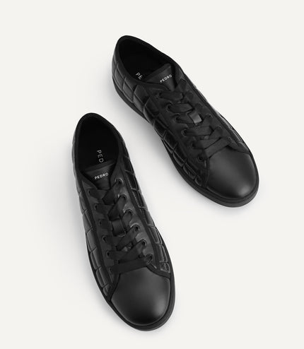 Quilted Court Sneakers