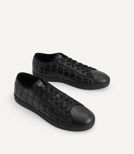Quilted Court Sneakers