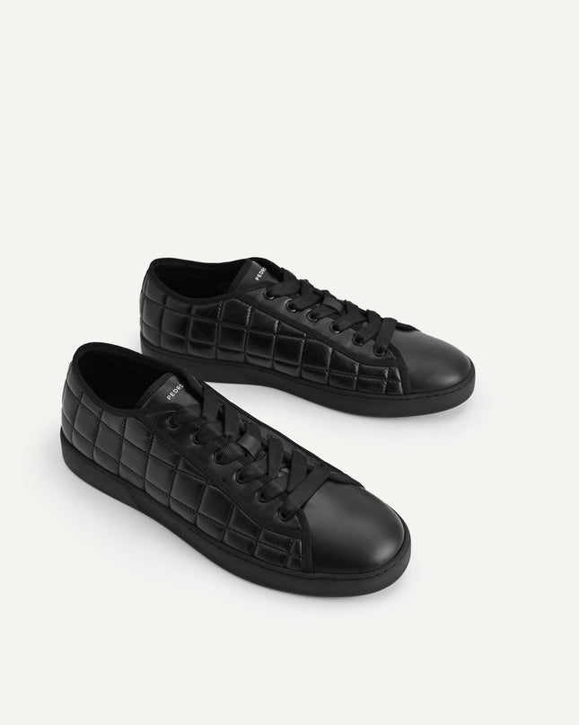 Quilted Court Sneakers