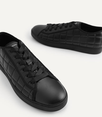 Quilted Court Sneakers