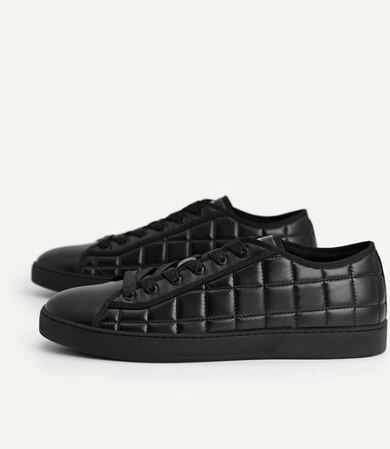 Quilted Court Sneakers