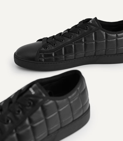 Quilted Court Sneakers