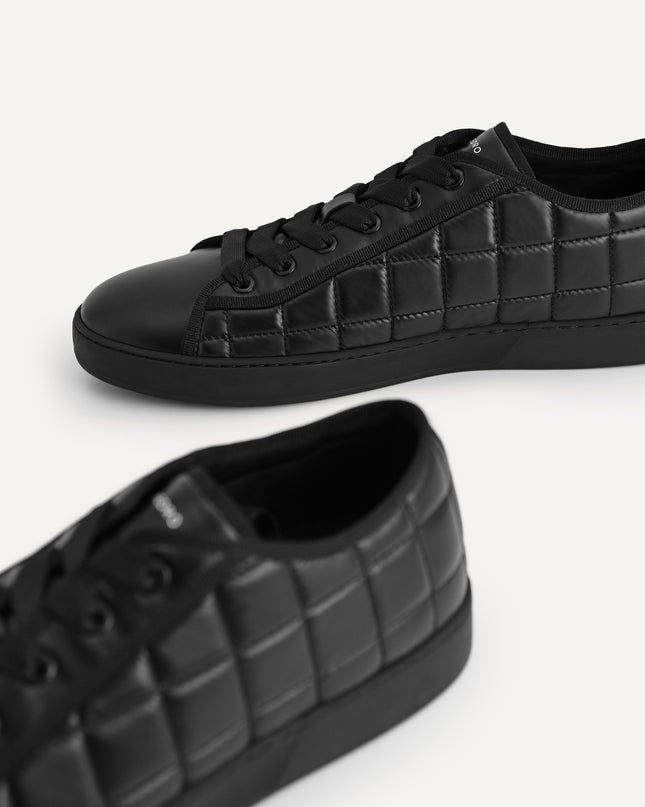 Quilted Court Sneakers