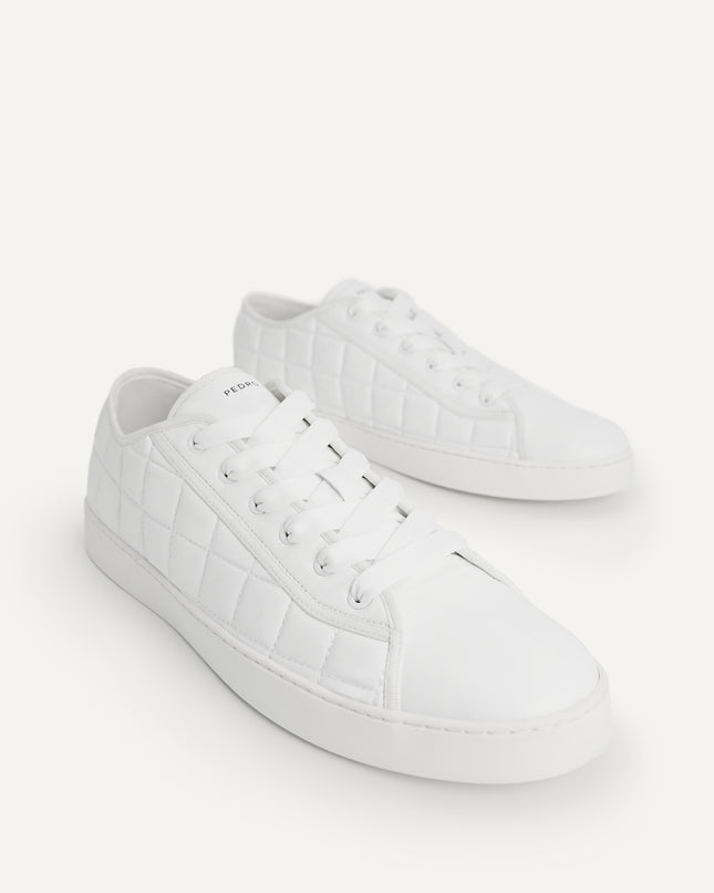 Quilted Court Sneakers