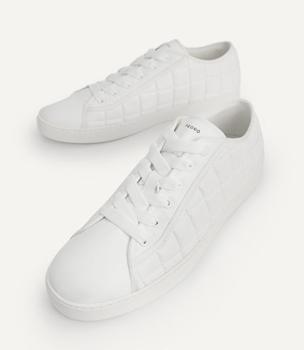 Quilted Court Sneakers