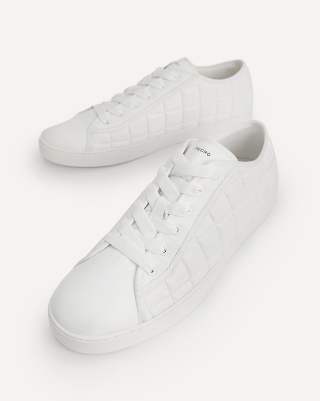 Quilted Court Sneakers