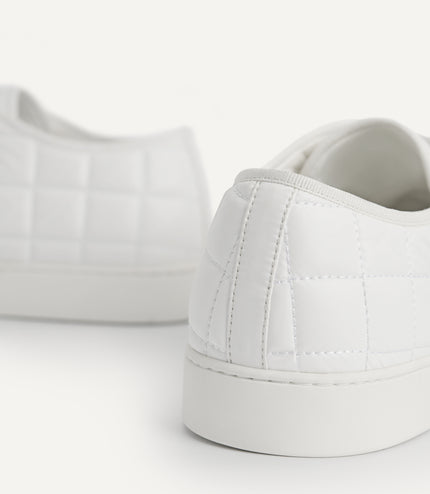 Quilted Court Sneakers