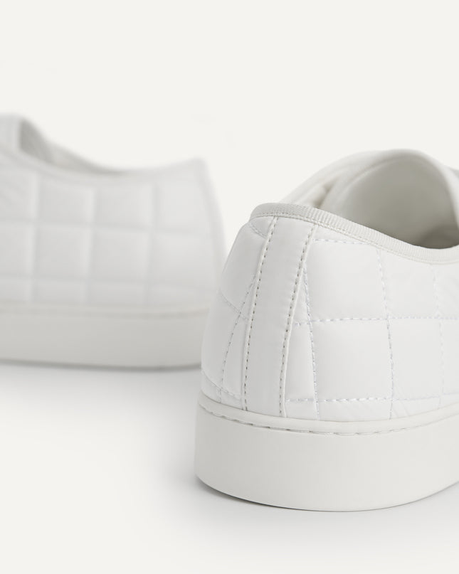 Quilted Court Sneakers