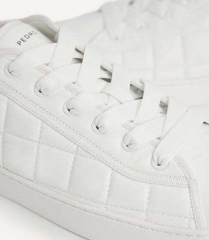 Quilted Court Sneakers