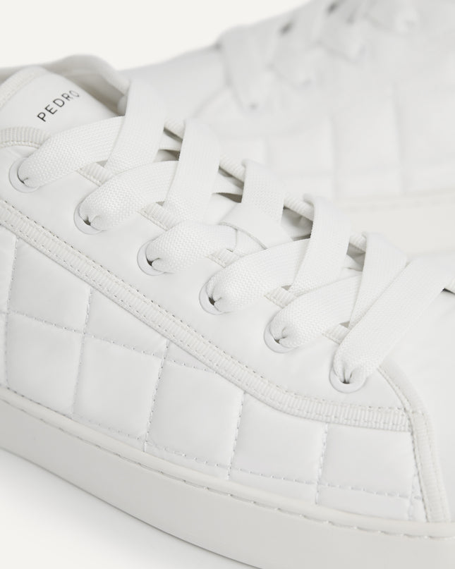 Quilted Court Sneakers