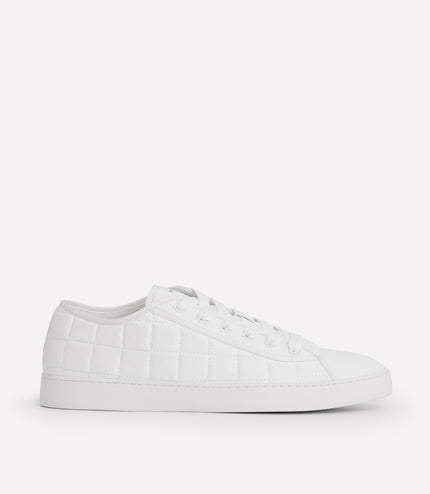 Quilted Court Sneakers