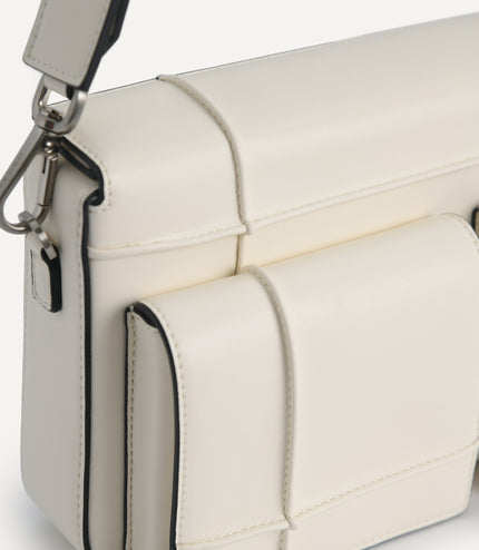 Utility Structured Shoulder Bag