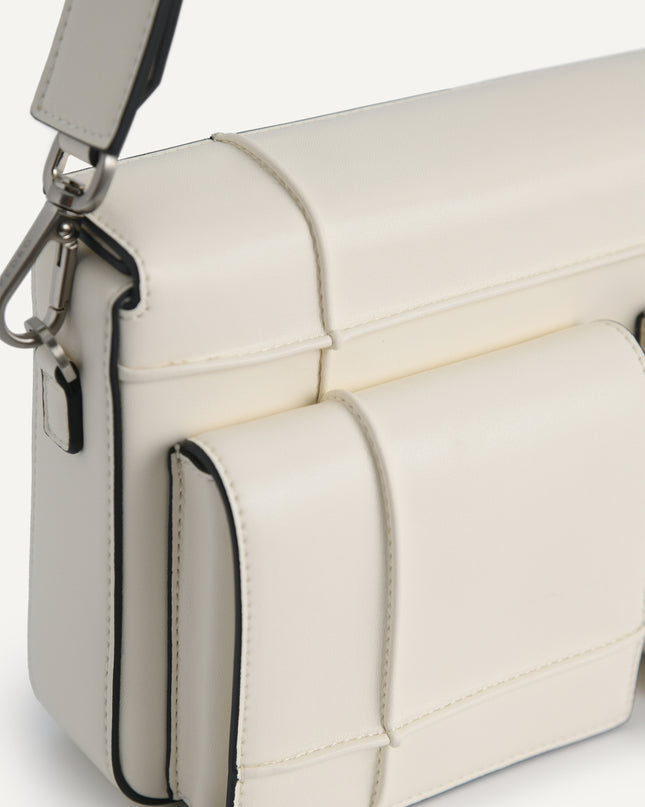 Utility Structured Shoulder Bag