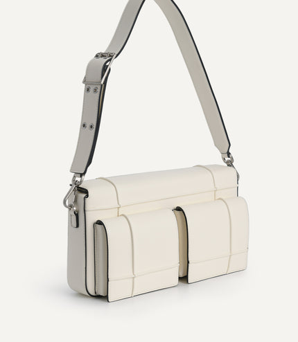 Utility Structured Shoulder Bag