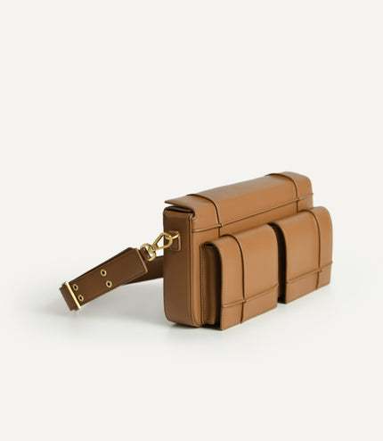 Utility Structured Shoulder Bag