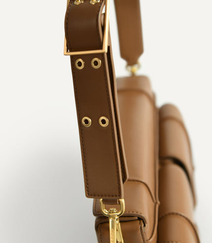 Utility Structured Shoulder Bag