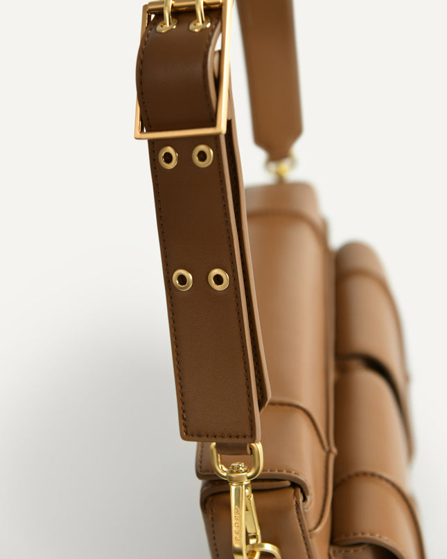 Utility Structured Shoulder Bag