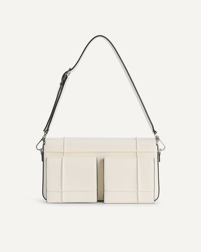 Utility Structured Shoulder Bag