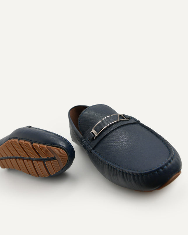 Leather Moccasins with Metal Bit