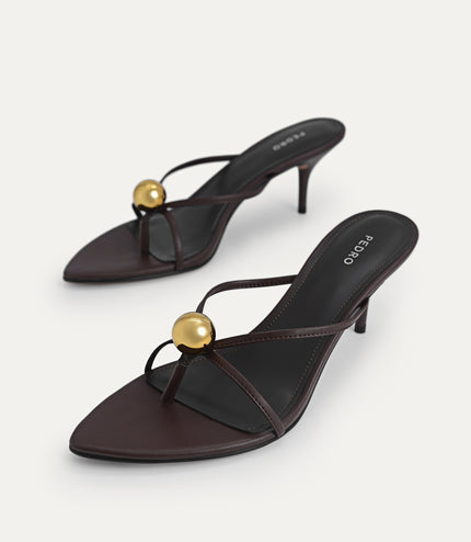 Orb Lace-Up Heeled Sandals