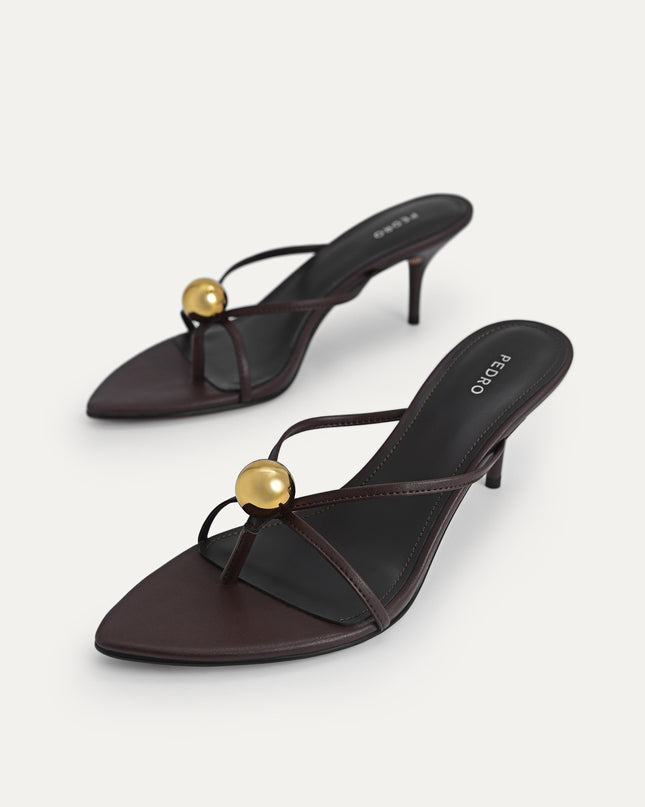 Orb Lace-Up Heeled Sandals