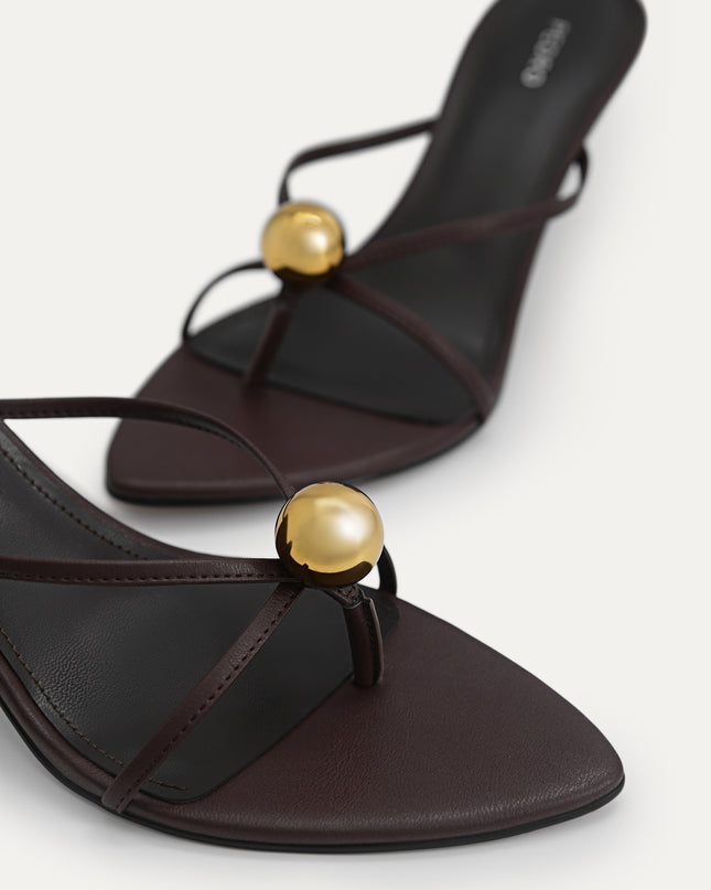 Orb Lace-Up Heeled Sandals