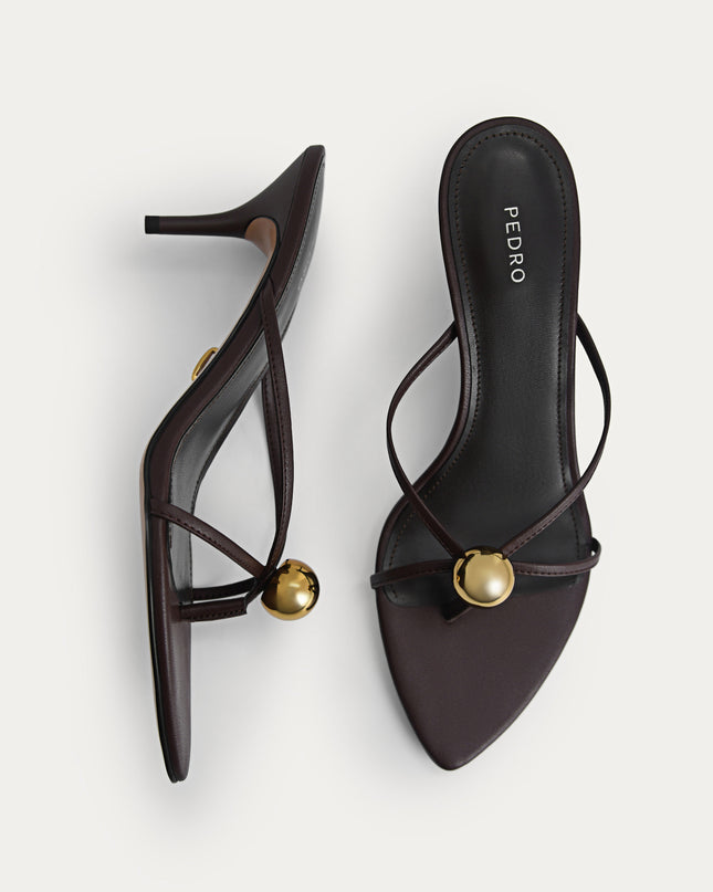 Orb Lace-Up Heeled Sandals
