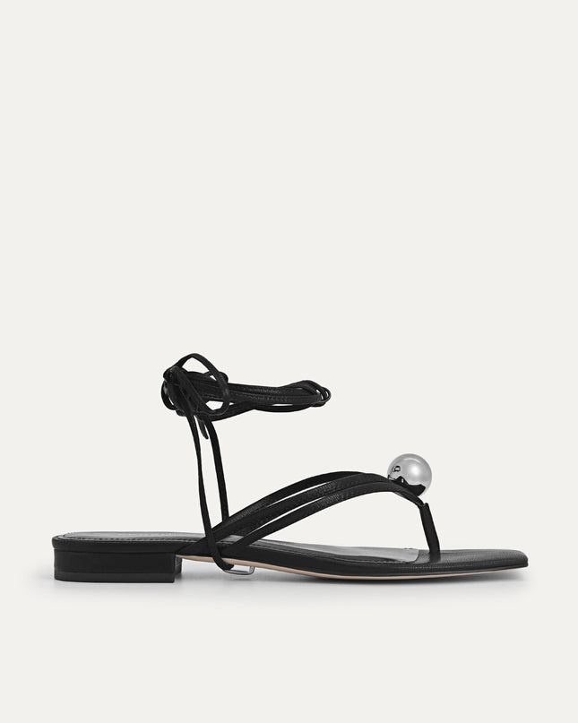 Orb Lace-Up Sandals