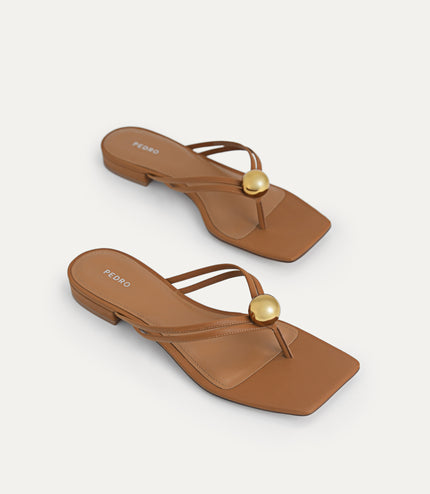 Orb Lace-Up Sandals