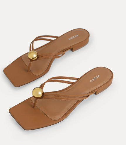 Orb Lace-Up Sandals