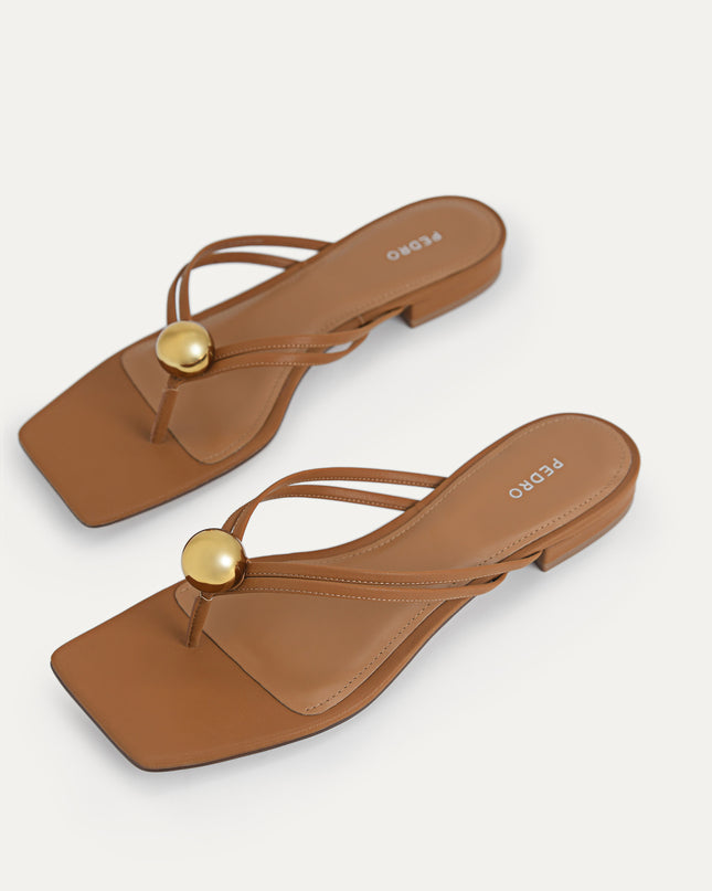 Orb Lace-Up Sandals