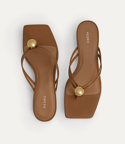 Orb Lace-Up Sandals