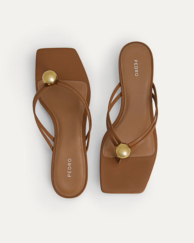 Orb Lace-Up Sandals