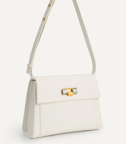 Leather Top Handle Bag