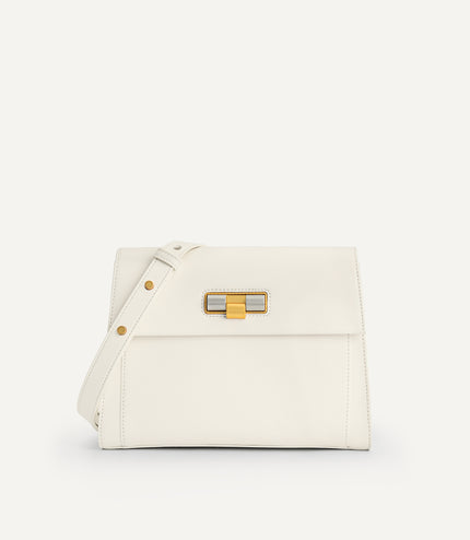 Leather Top Handle Bag