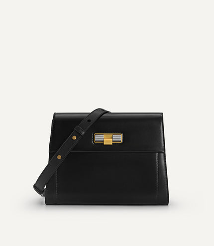 Leather Top Handle Bag