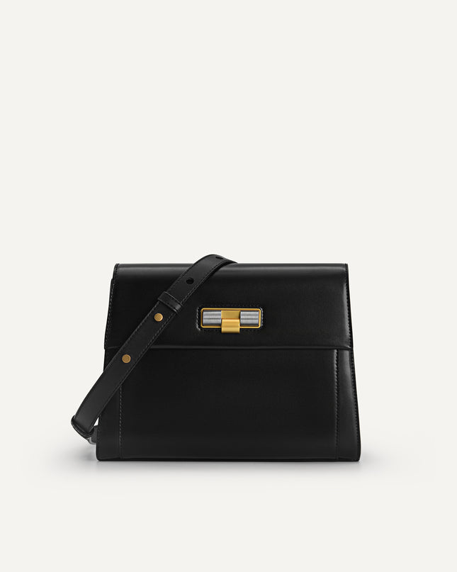 Leather Top Handle Bag